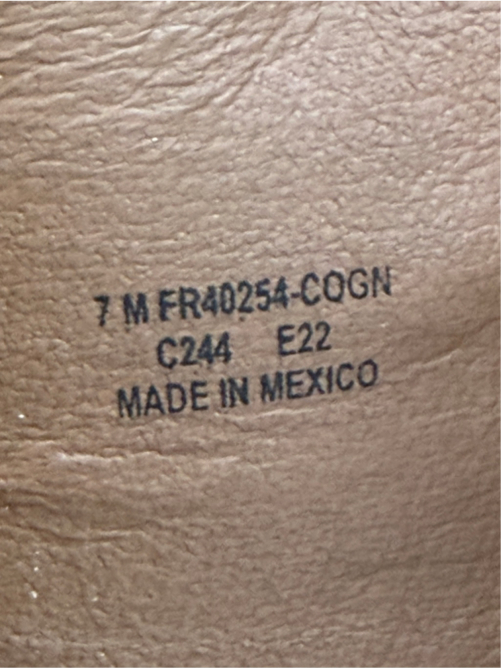 Frye Marissa Medallion Tall Riding Boots Women’s 7 Cognac Leather New Without Bo - Picture 7 of 14